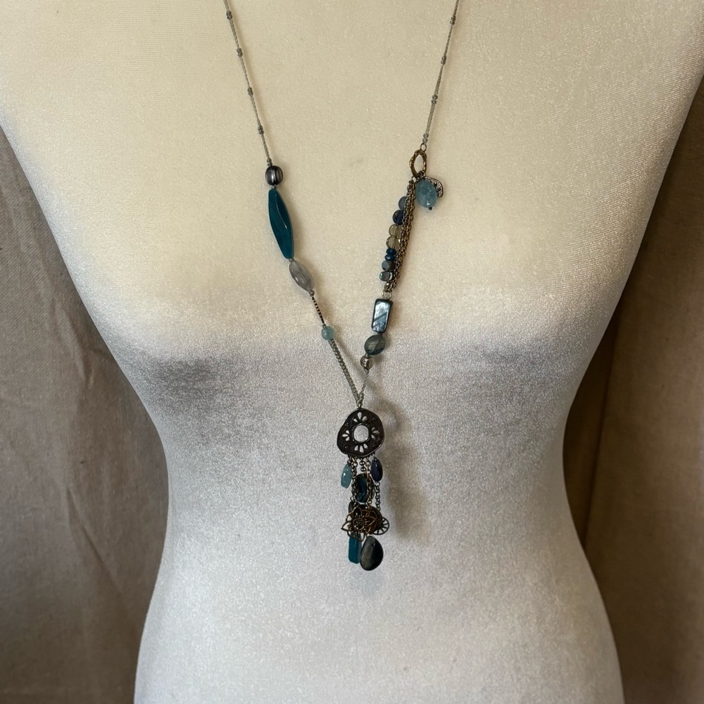 Vintage Silpada Mixed Media Necklace